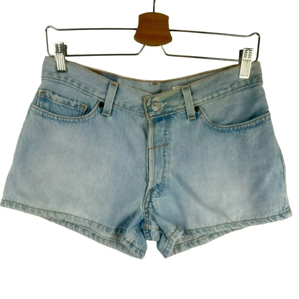 Levi's Light Blue Jean Shorts